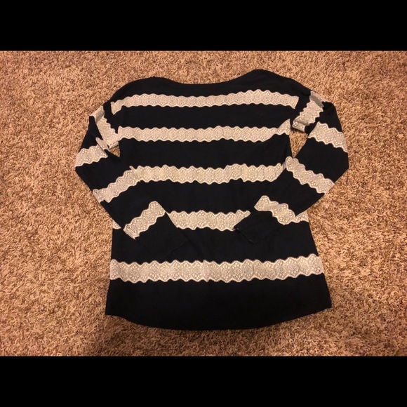 Navy and white American Eagle Sweater - M - Picture 2 of 3